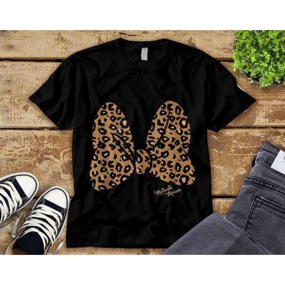 Minnie Mouse Leopard Disney T Shirt